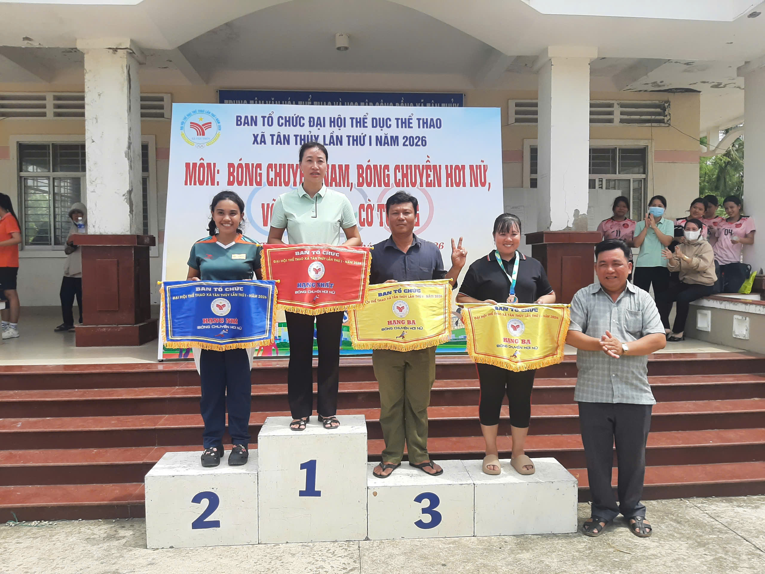 Thi đấu môn thứ tư Đại hội TDTT xã lần thứ nhất
